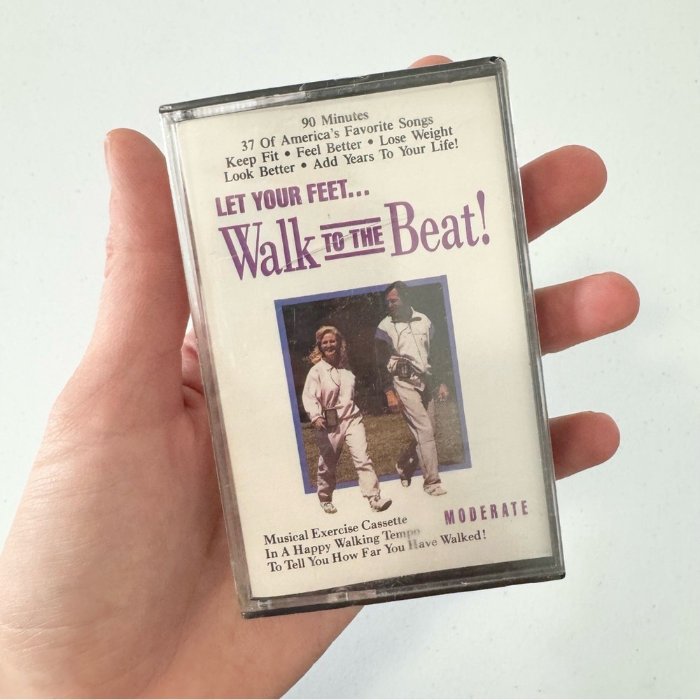 NEW SEALED 1996 Walk to the Beat! Exercise Cassette Tape